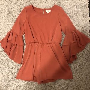 Bell Sleeved Romper GIRLS